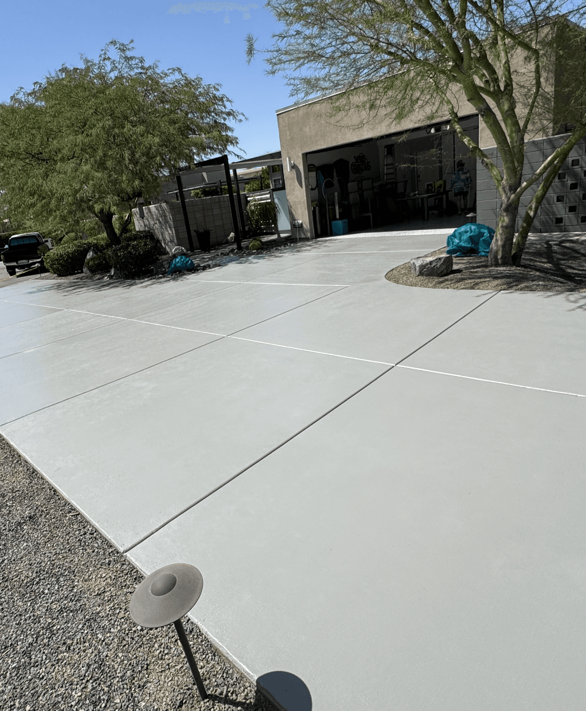 New concrete project overview